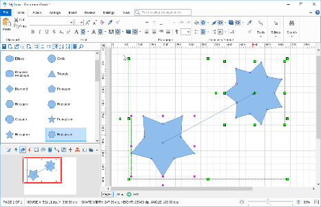 Connecting Shapes Glue to Box Center
