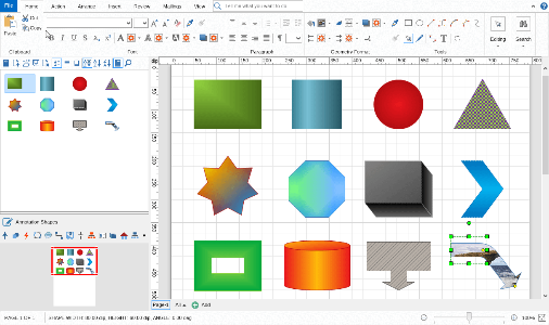 Adding Shapes to New Library