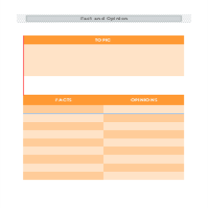 Fact and Opinion thumb