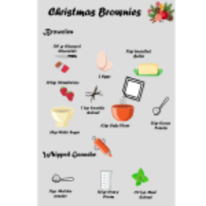 Christmas Brownies Recipe thumb