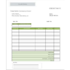 Credit Note thumb