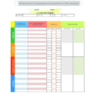 Performance Management Scorecard thumb