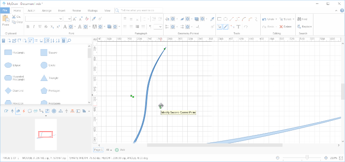 Step 13 Drawing Custom Shape Using Tools