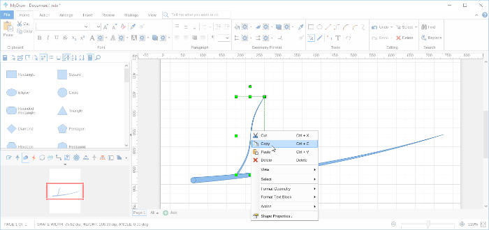 Step 14 Drawing Custom Shape Using Tools
