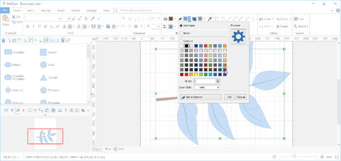 Step 30 Drawing Custom Shape Using Tools