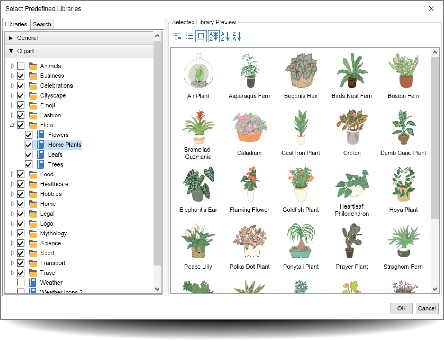 Redesigned library browser 01