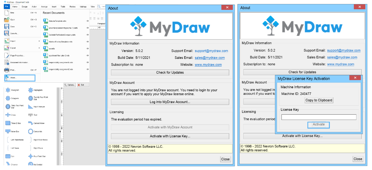My Draw License Key Activation