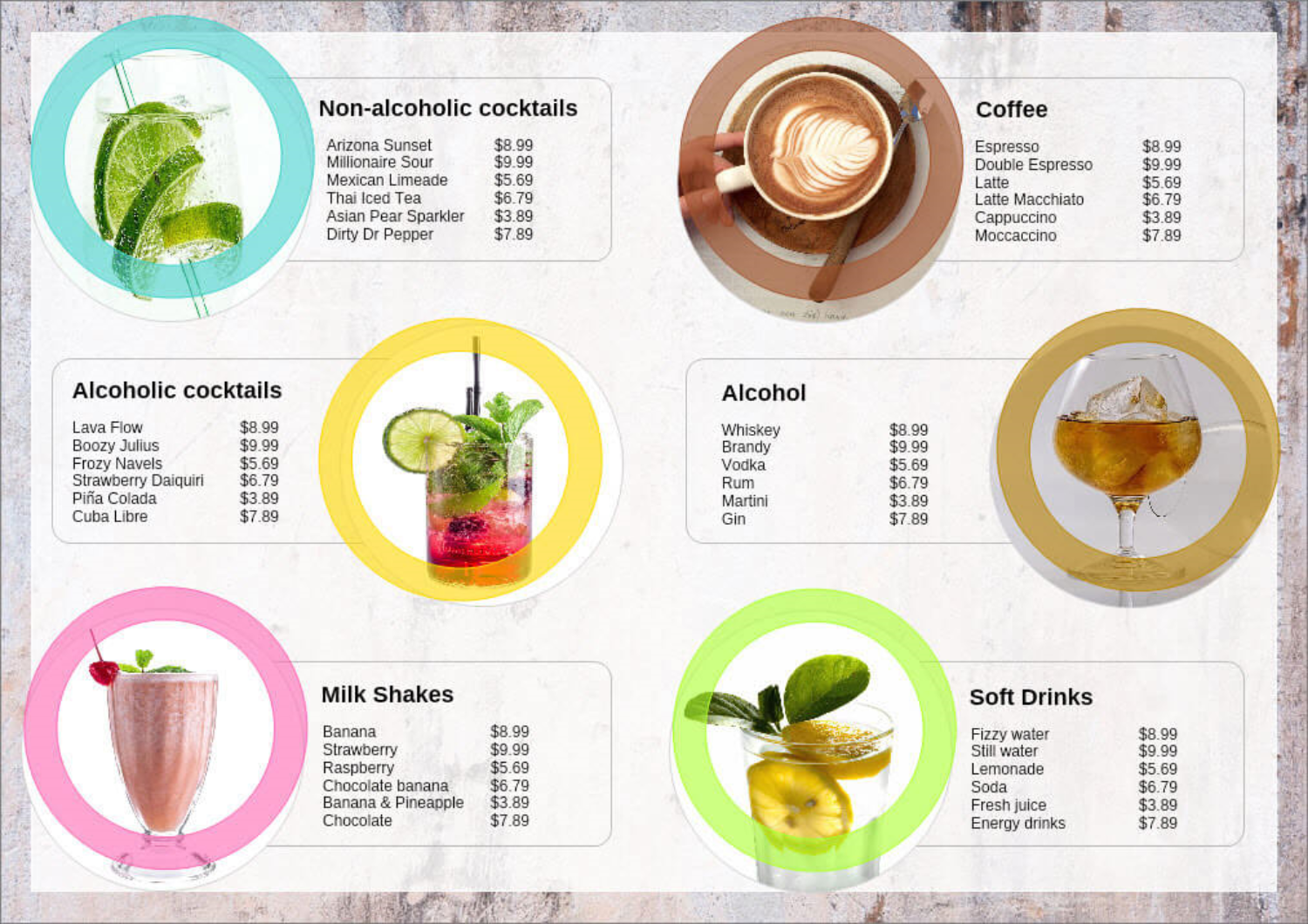 Menu preview 2