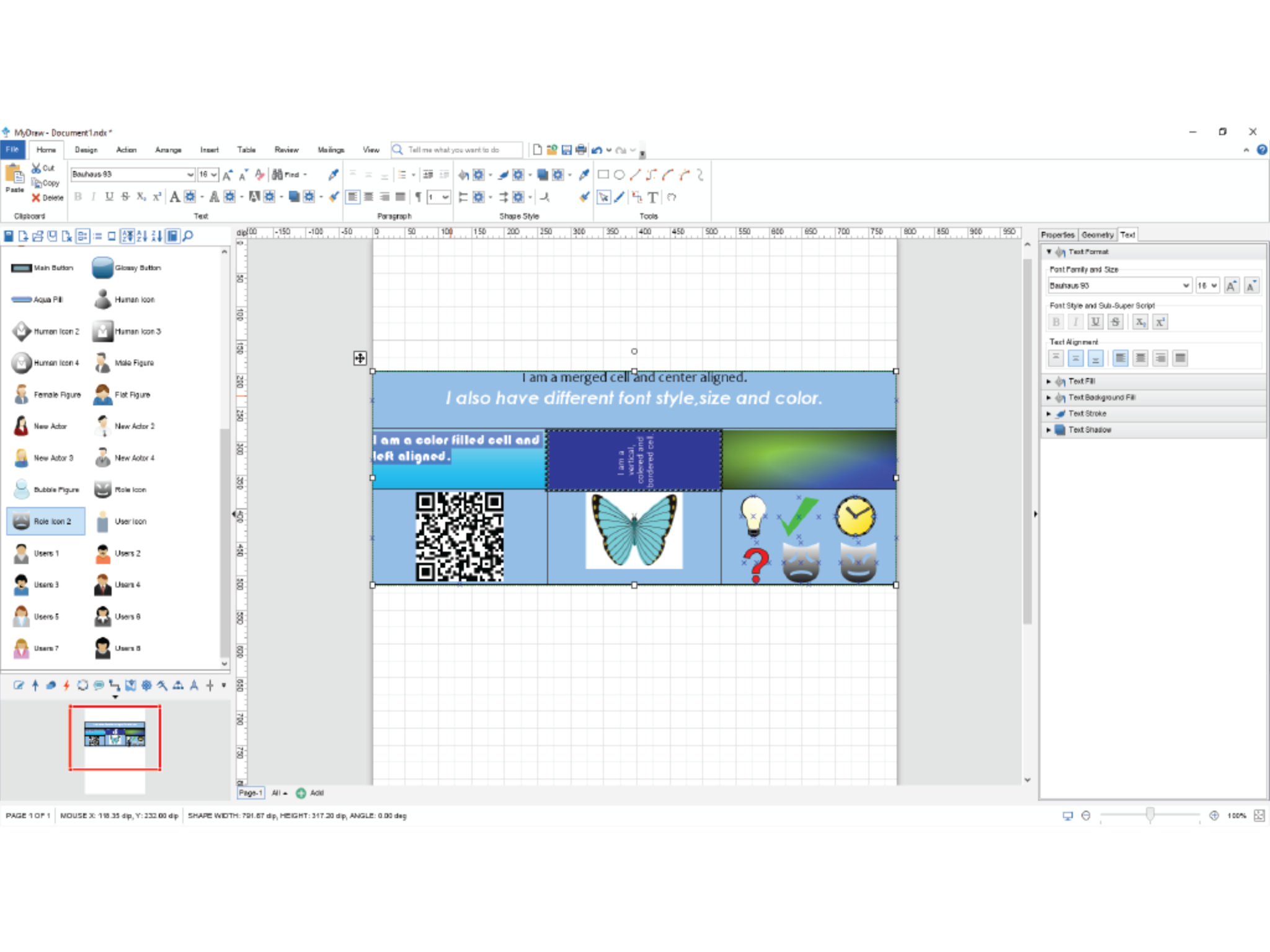 Rich Text Formatting