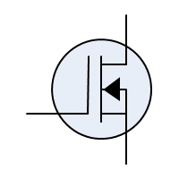 Mosfet depletion N channel