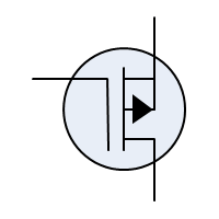 Mosfet depletion P channel