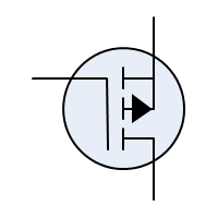 Mosfet enhancement P channel