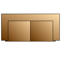 Business loveseat