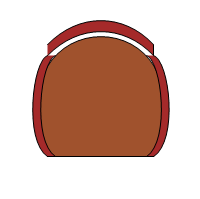 Heavy leather chair