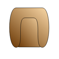 Soft armchair