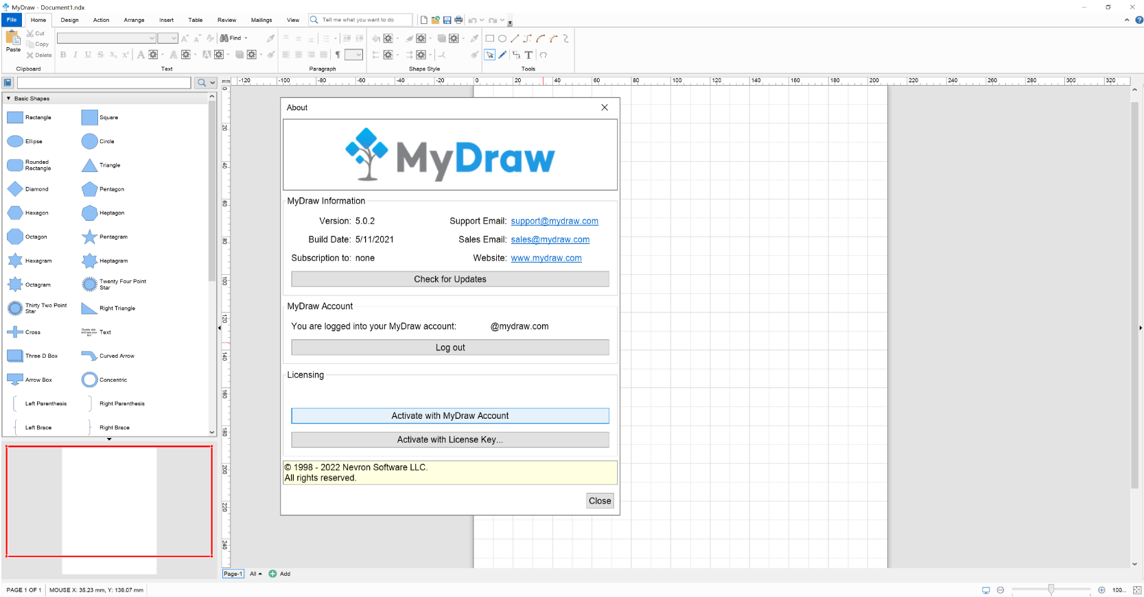 How To Activate Mydraw License Mydraw