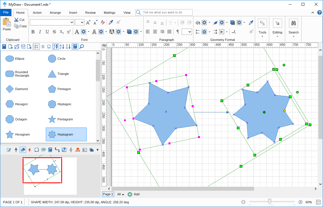 Connecting Shapes Glue to Box Intersection
