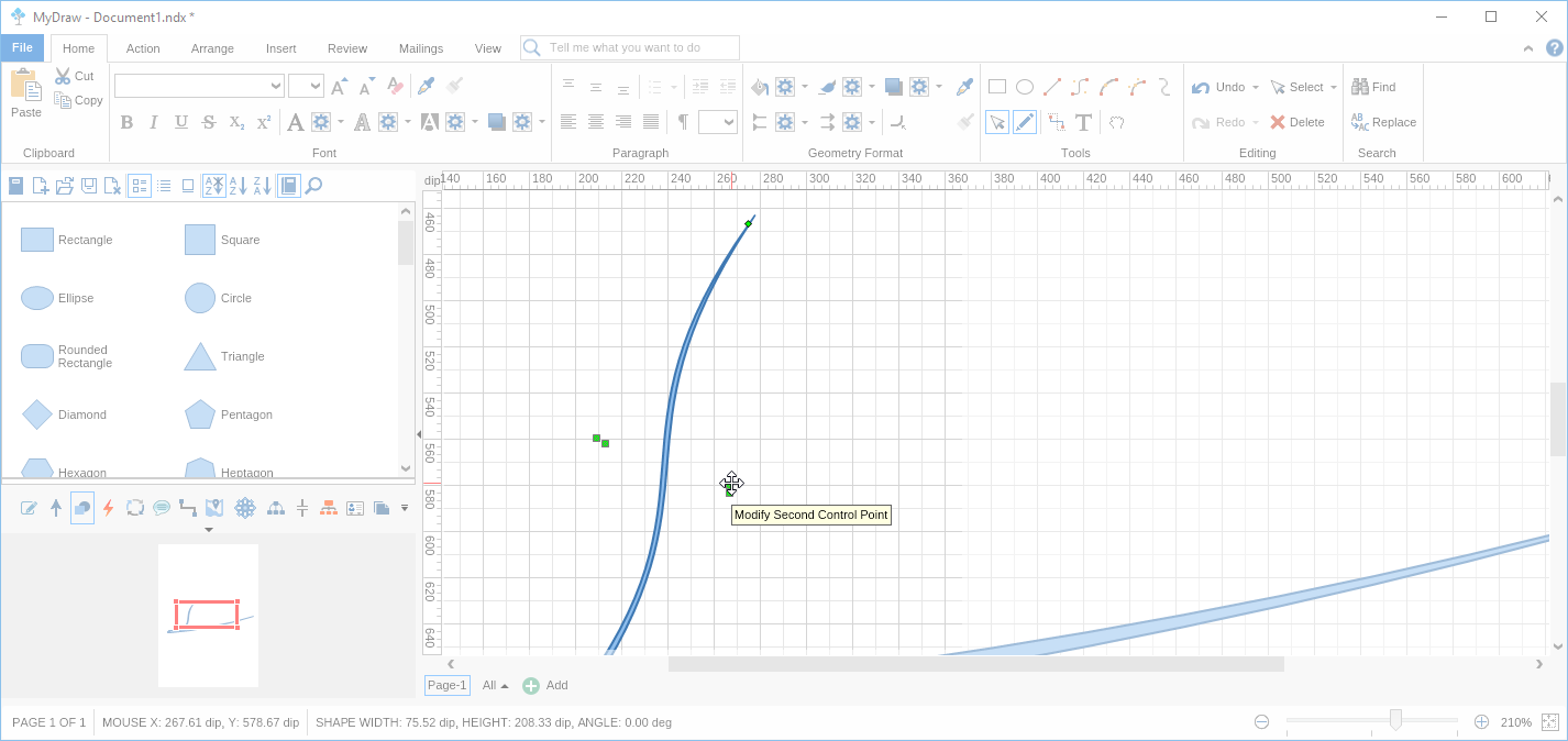 Step 13 Drawing Custom Shape Using Tools