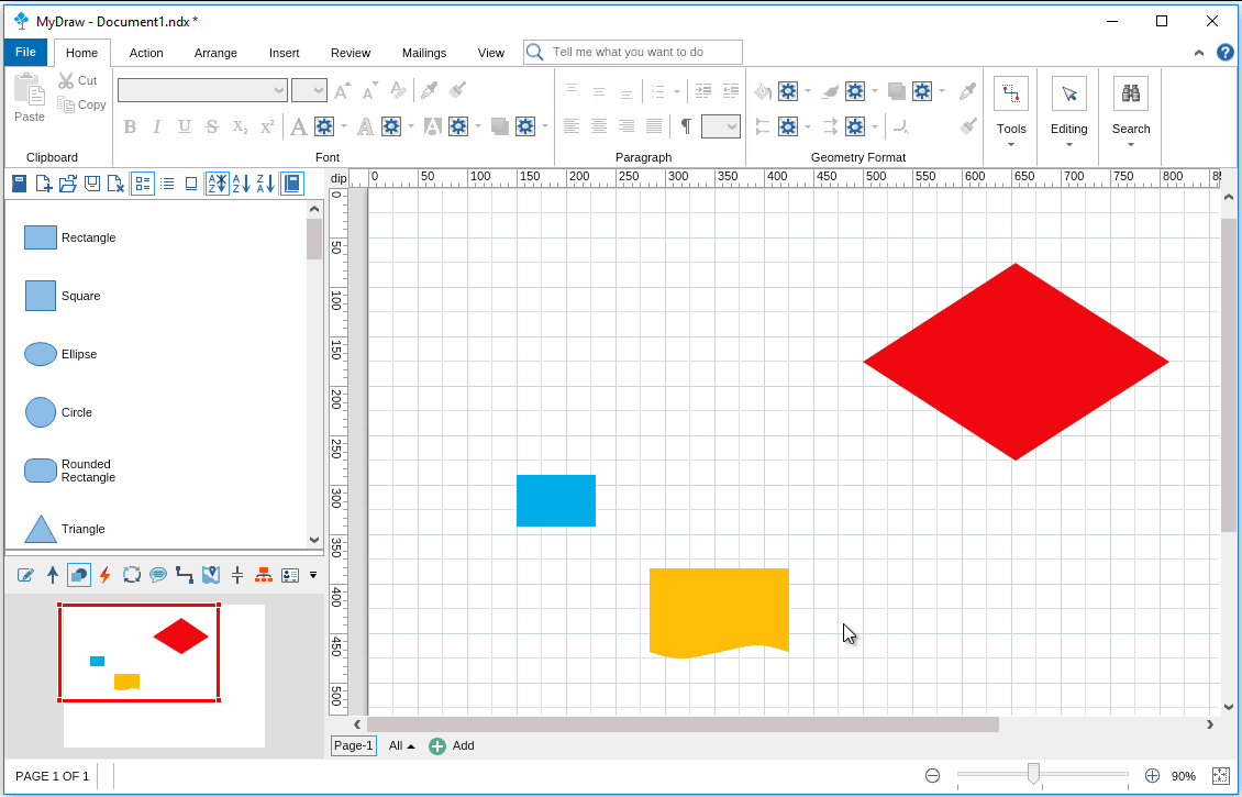 Resizing Shapes