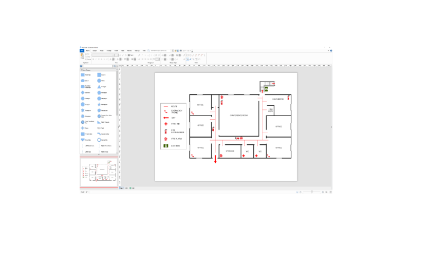Small Office Evacuation Plan template