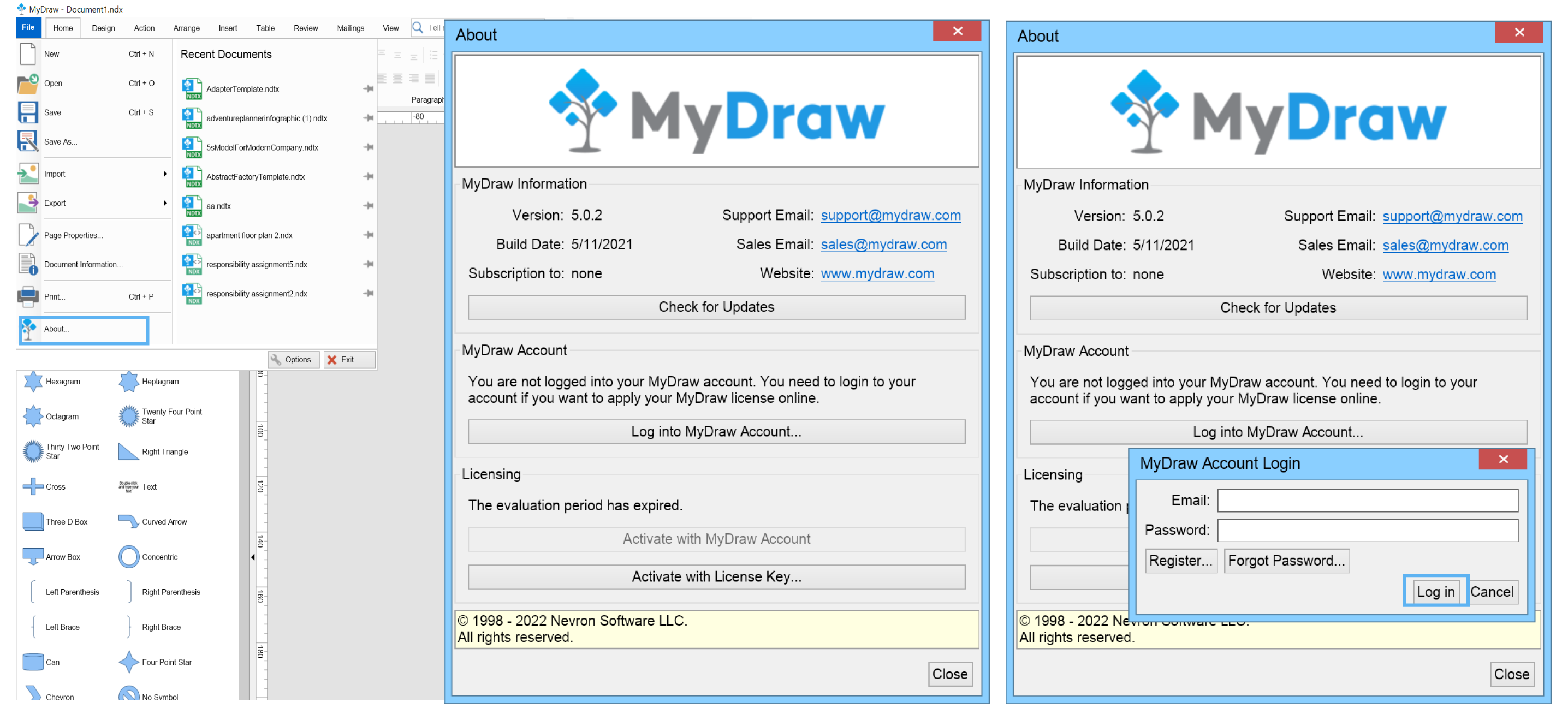 My Draw Account Activation
