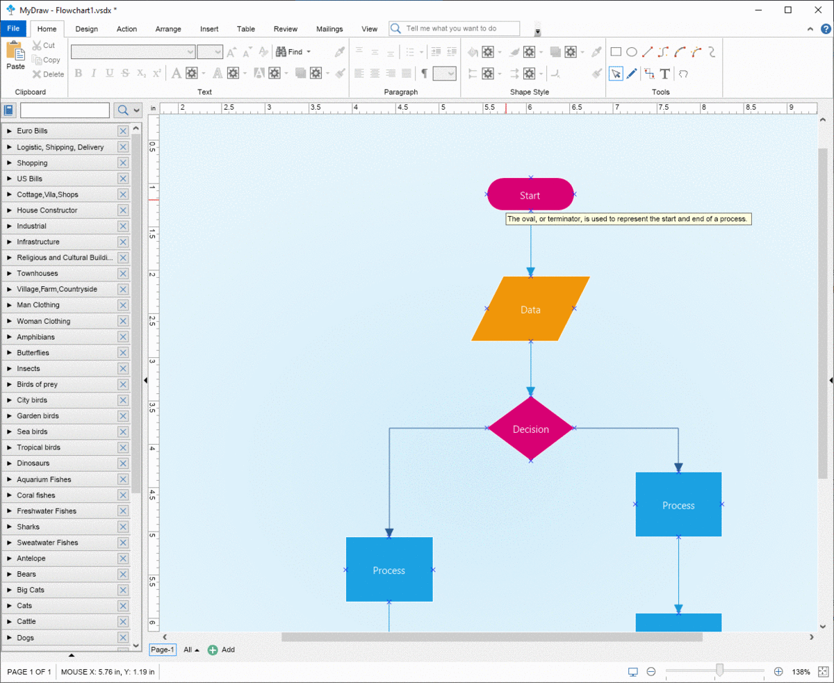 Visio Tooltips