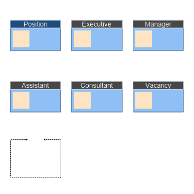Organizational Chart Shapes Preview Small