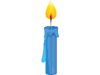 Blue Candle