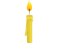 Yellow Candle