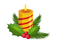 Christmas Candle