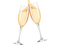 Wedding Toasting Flutes