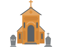 Church with Cemetery