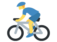 Man Biking