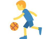 Man Bouncing Ball