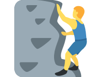 Man Climbing