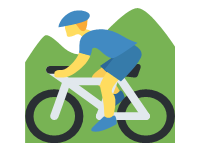 Man Mountain Biking
