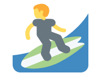Man Surfing
