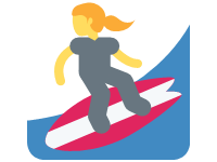 Woman Surfing