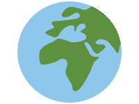 Globe Showing Europe Africa