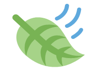 Leaf Fluttering in Wind