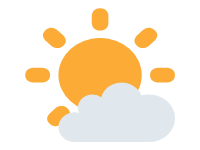 Sun Behind Cloud