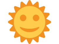 Sun With Face