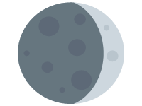 Waning Gibbous Moon