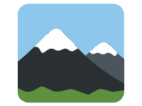 Snow Capped Mountain