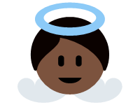 Angel Dark Skin Tone