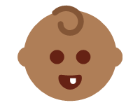 Baby Medium Dark Skin Tone