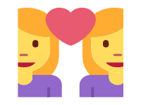 Couple Two Woman