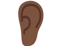Ear Dark Skin