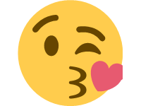 Face Blowing a Kiss