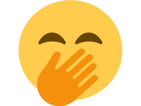 Face With Hand Over Mouth